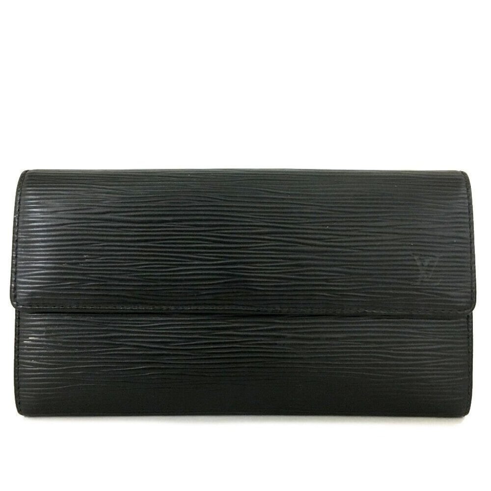 939120A V Louis Vuitton Wallet Long Bifold Porte Feuille Sarah Epi Leather